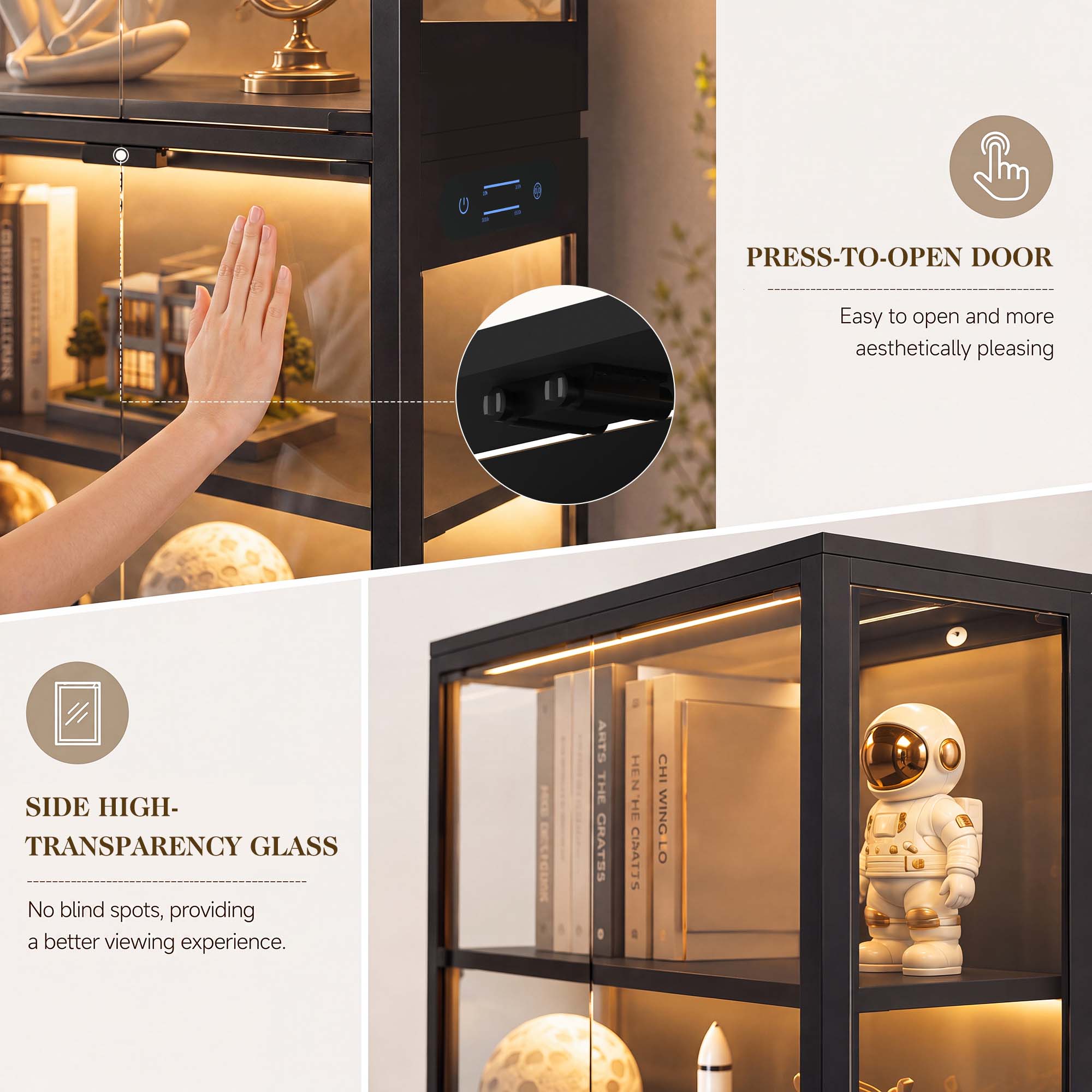 ตู้โชว์ 5 ชั้น TCGBKAF พร้อมปร - Lighting Decor For Home บทวิจารณ์และราคา