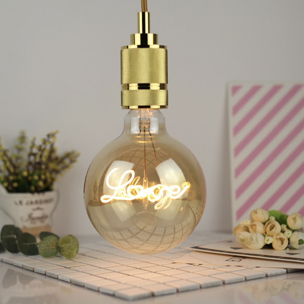 หลอดไฟฟิลาเมนต์ LOVE G125 หลอด - Decor Lighting Hours บทวิจารณ์และราคา