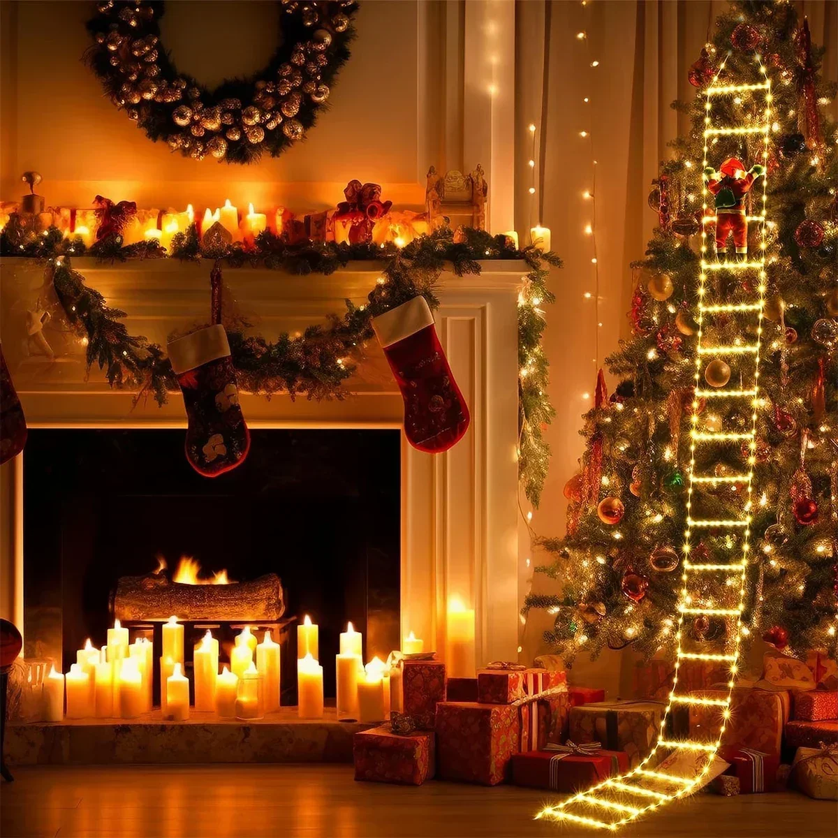 ไฟ LED บันไดสำหรับสายตกแต่งคริ - Home Decor Lighting Tree บทวิจารณ์และราคา
