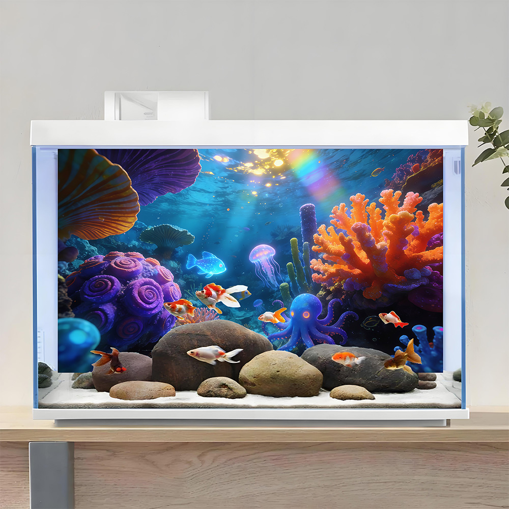โลกใต้น้ำภายใต้แสงสายรุ้ง สติ๊ - Lighting World Decor บทวิจารณ์และราคา