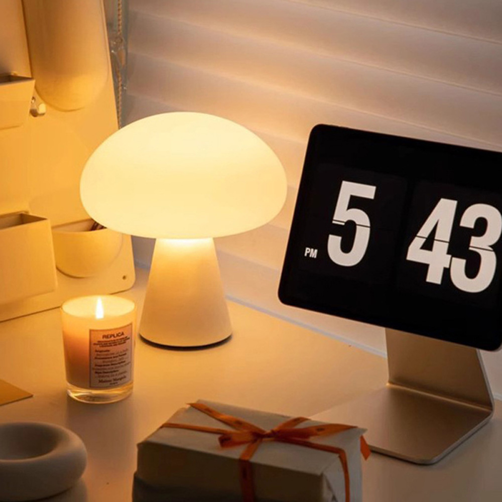 โคมไฟตั้งโต๊ะ LED รูปเห็ด ปรับ - Mushroom Table Lamp บทวิจารณ์และราคา