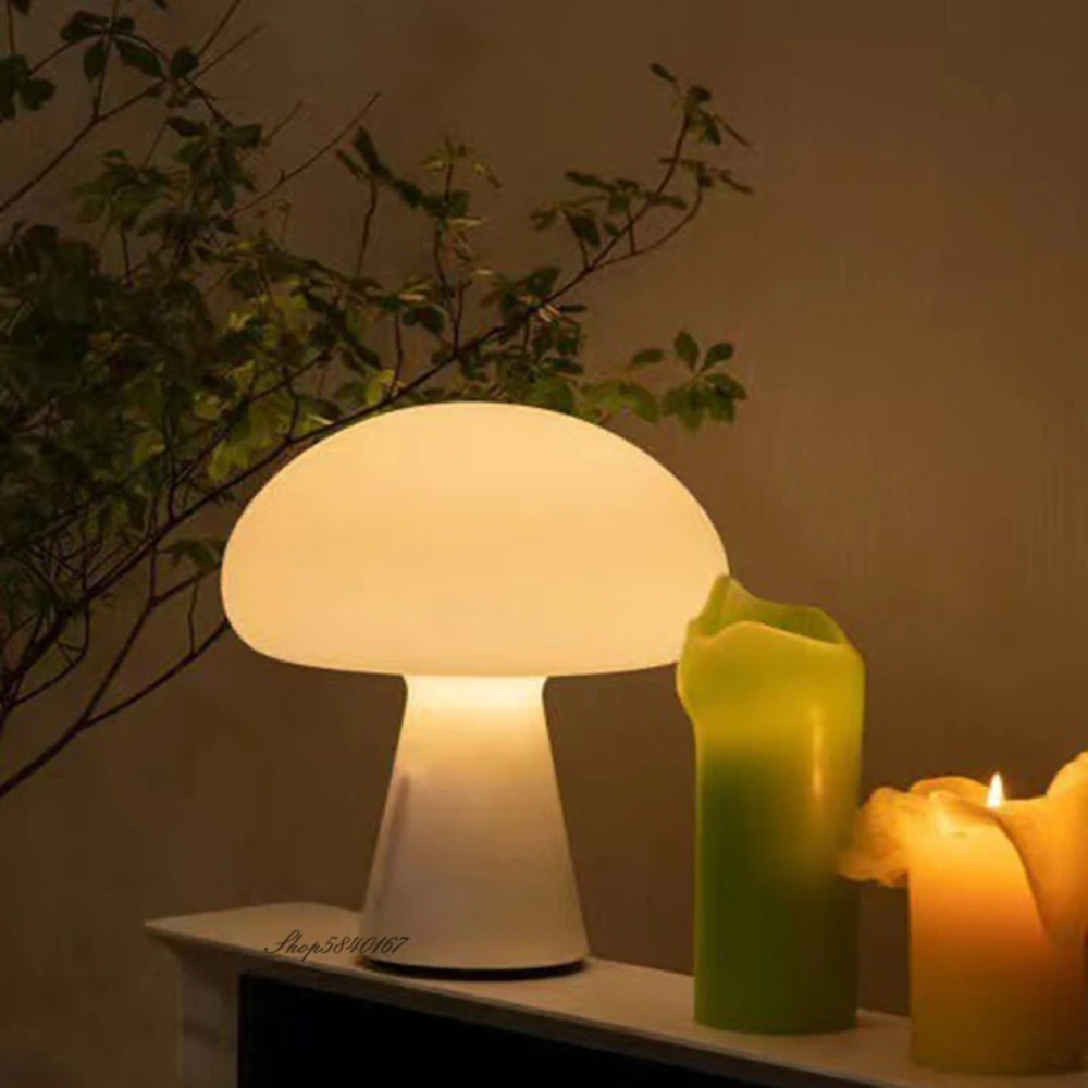 โคมไฟตั้งโต๊ะ LED รูปเห็ด ปรับ - Mushroom Table Lamp บทวิจารณ์และราคา