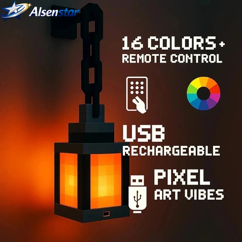 โคมไฟแขวนเพดานสไตล์พิกเซล ไฟกล - Lighting World Decor บทวิจารณ์และราคา