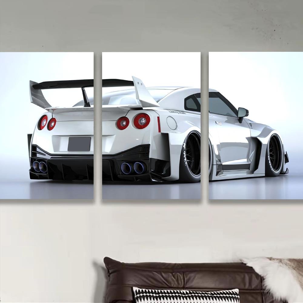 สีขาวญี่ปุ่นซุปเปอร์สปอร์ตคาร์ - Lighting Mcqueen Bedroom Decor บทวิจารณ์และราคา