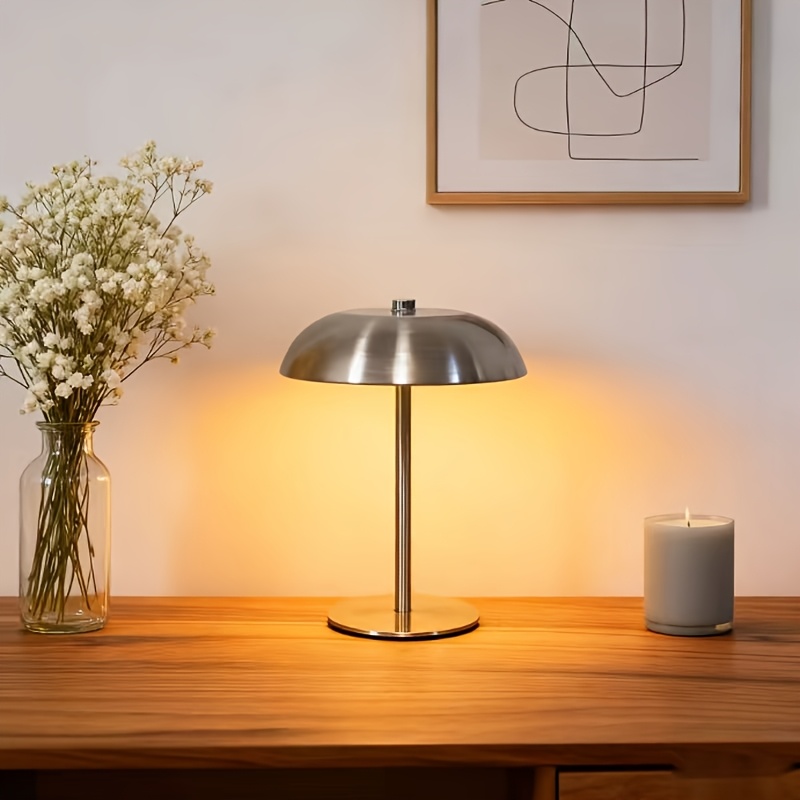 โคมไฟตั้งโต๊ะทรงเห็ดสไตล์วินเท - Mushroom Table Lamp บทวิจารณ์และราคา