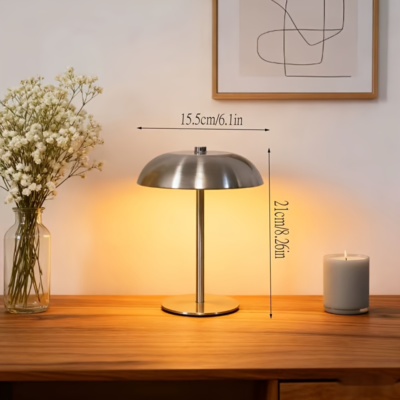 โคมไฟตั้งโต๊ะทรงเห็ดสไตล์วินเท - Mushroom Table Lamp บทวิจารณ์และราคา