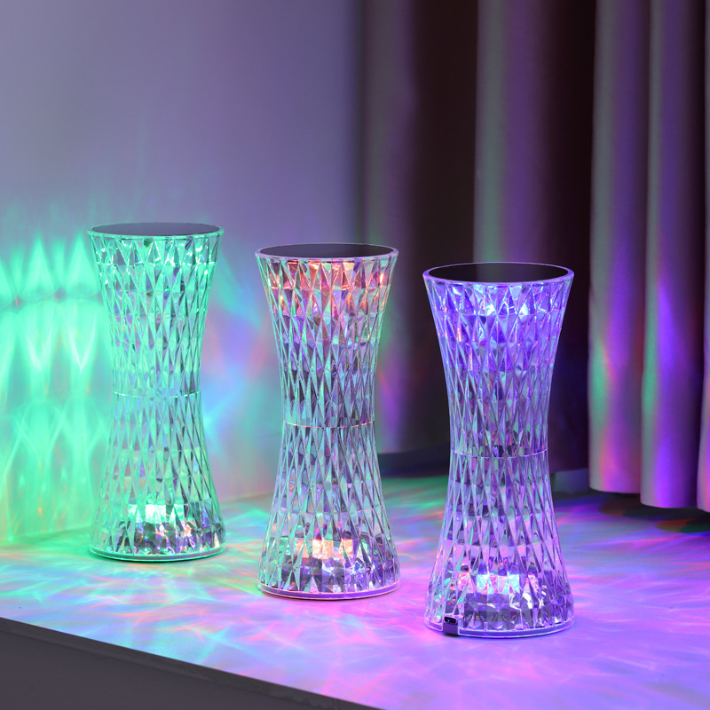 โคมไฟตั้งโต๊ะคริสตัลอะคริลิคตก - Lighting Decor Bedroom บทวิจารณ์และราคา