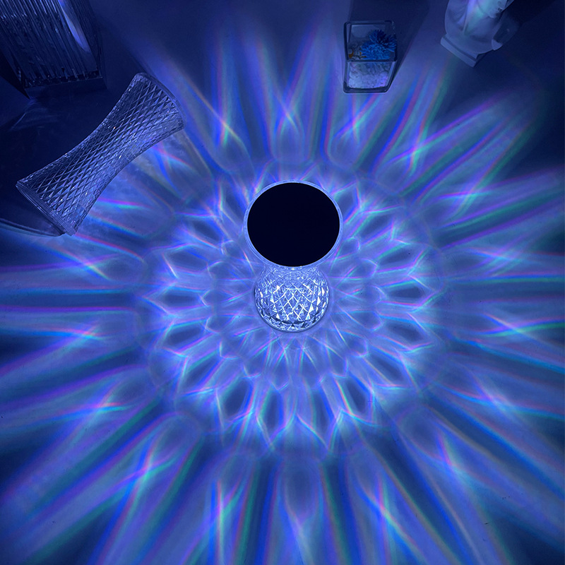 โคมไฟตั้งโต๊ะคริสตัลอะคริลิคตก - Lighting Decor Bedroom บทวิจารณ์และราคา