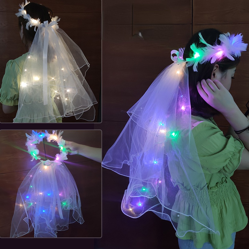 12 ชิ้น ผ้าคลุมผมเรืองแสงสำหรั - Decor Lighting Hours บทวิจารณ์และราคา