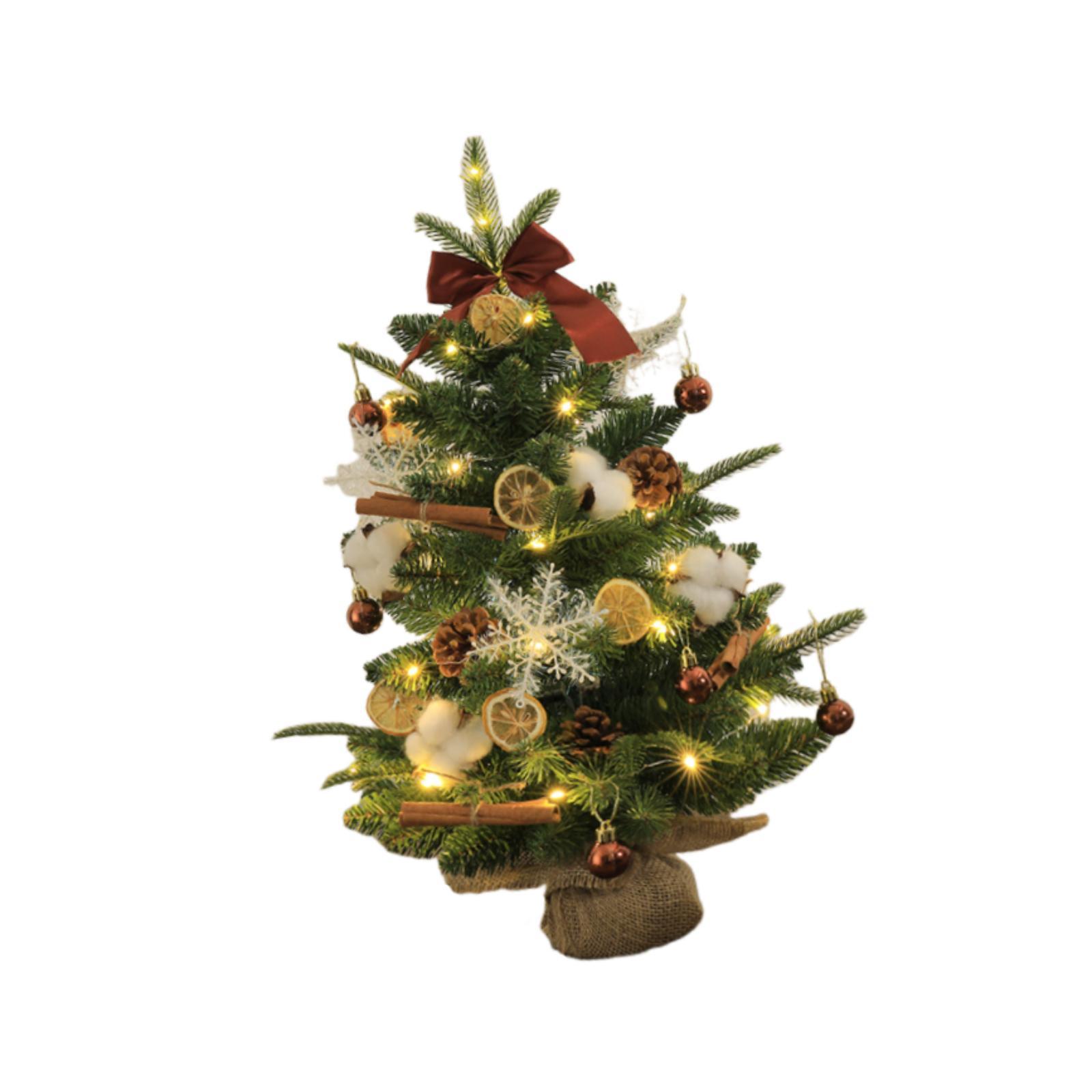 ต้นคริสต์มาสตั้งโต๊ะพร้อมไฟประ - Home Decor Lighting Tree บทวิจารณ์และราคา