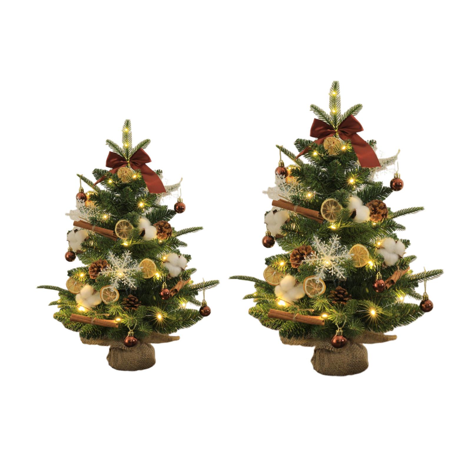ต้นคริสต์มาสตั้งโต๊ะพร้อมไฟประ - Home Decor Lighting Tree บทวิจารณ์และราคา