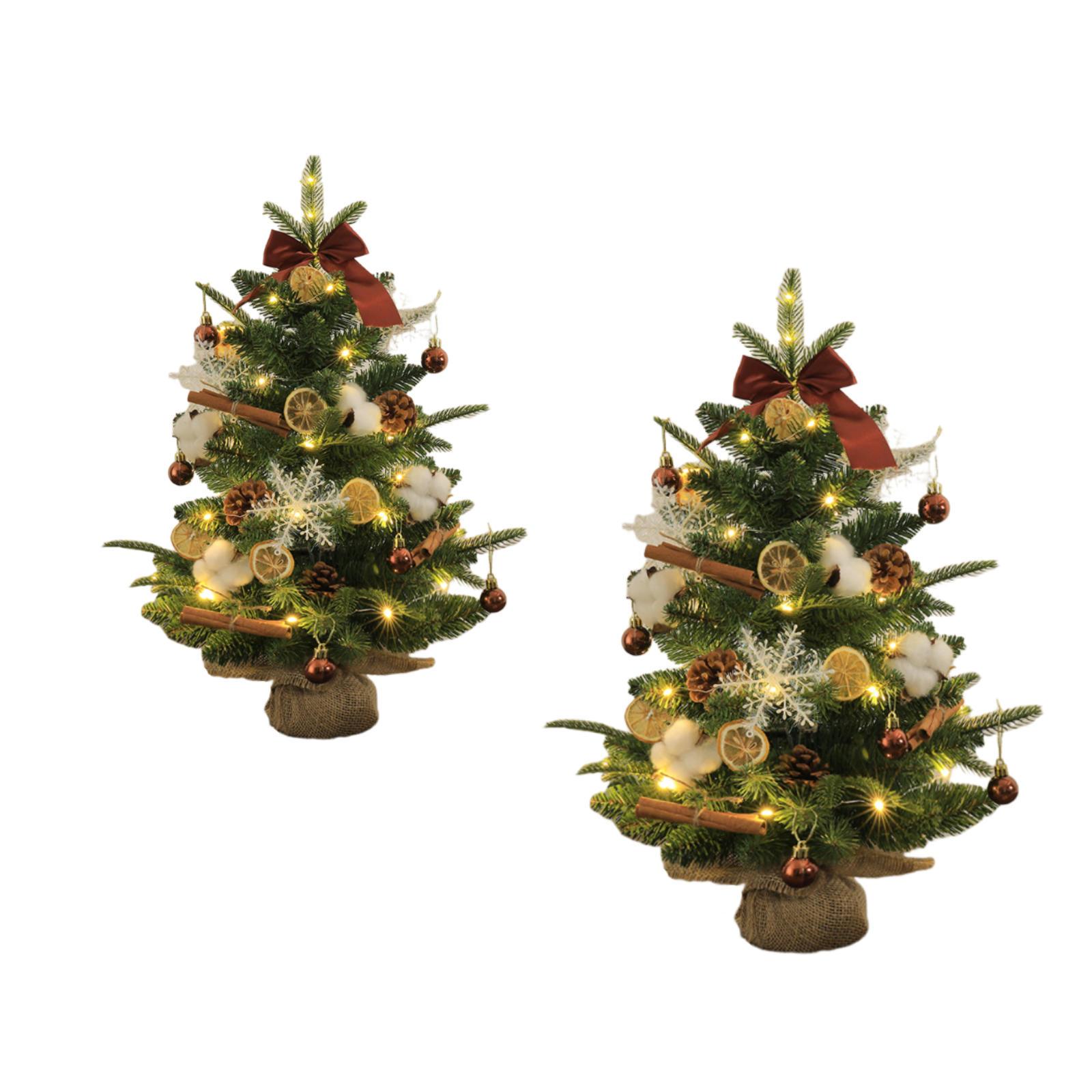 ต้นคริสต์มาสตั้งโต๊ะพร้อมไฟประ - Home Decor Lighting Tree บทวิจารณ์และราคา