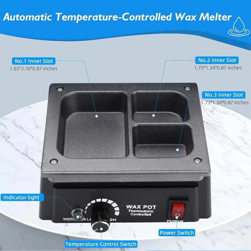 เครื่องทำความร้อนแว็กซ์ดิจิตอล - Wax Melter Electric บทวิจารณ์และราคา