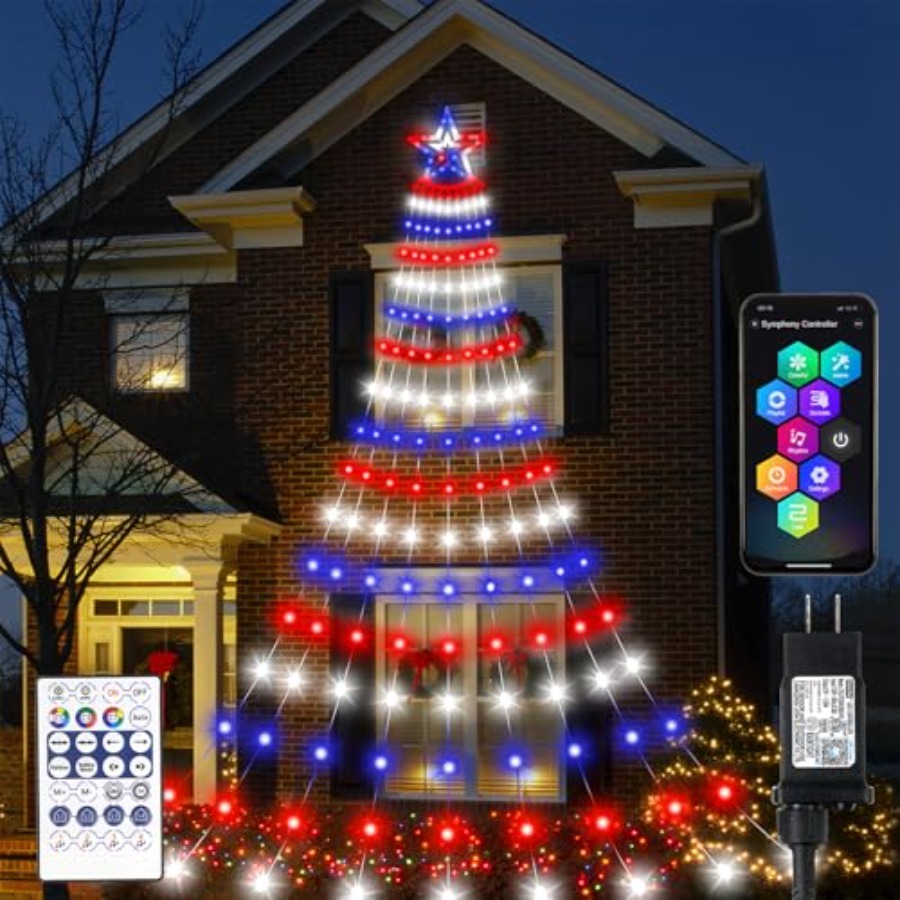 ไฟตกแต่งวันชาติอเมริกา Smart 4 - Lighting Tree Decor บทวิจารณ์และราคา