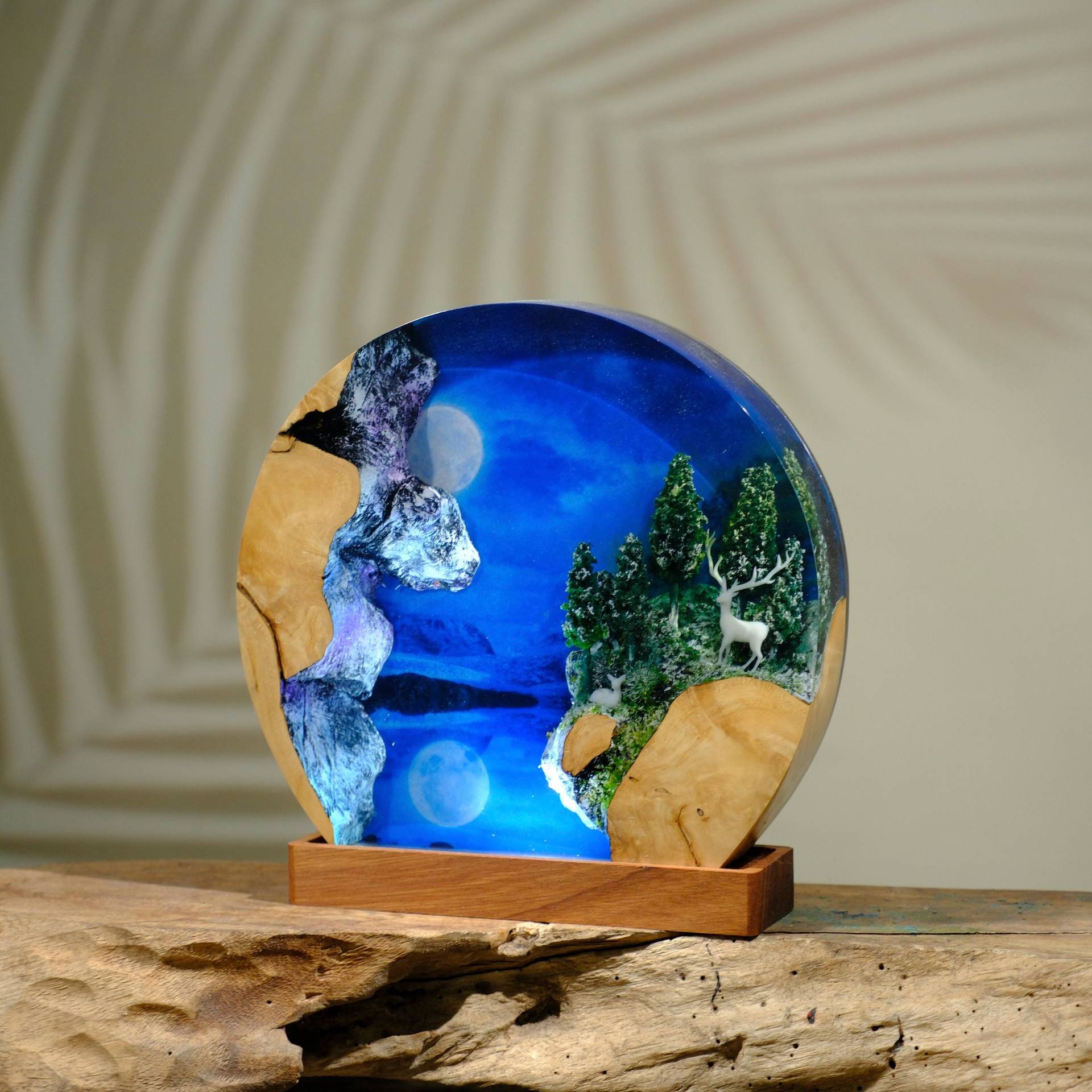 โคมไฟตั้งโต๊ะเรซิ่นแบบกำหนดเอง - Lighting World Decor บทวิจารณ์และราคา