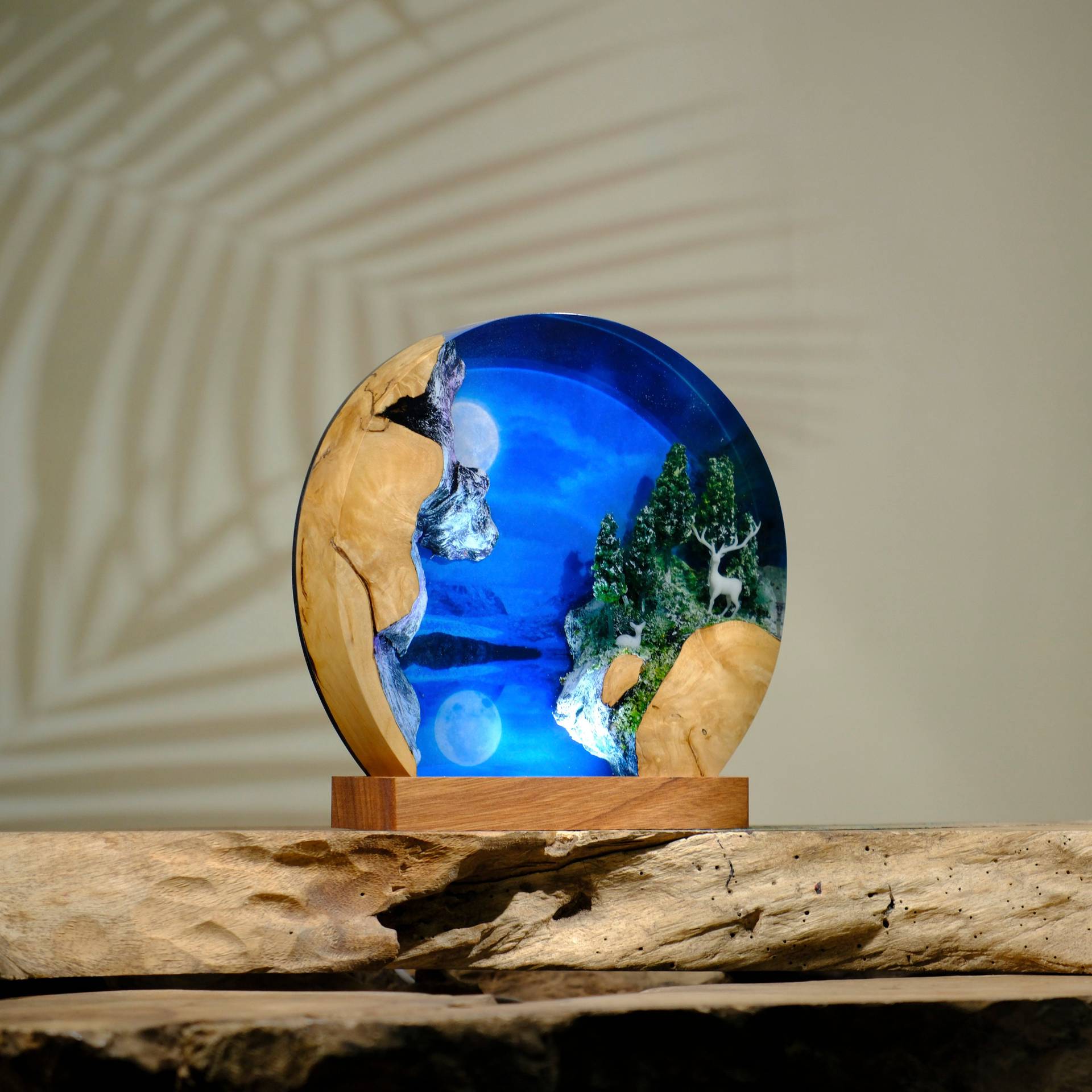 โคมไฟตั้งโต๊ะเรซิ่นแบบกำหนดเอง - Lighting World Decor บทวิจารณ์และราคา
