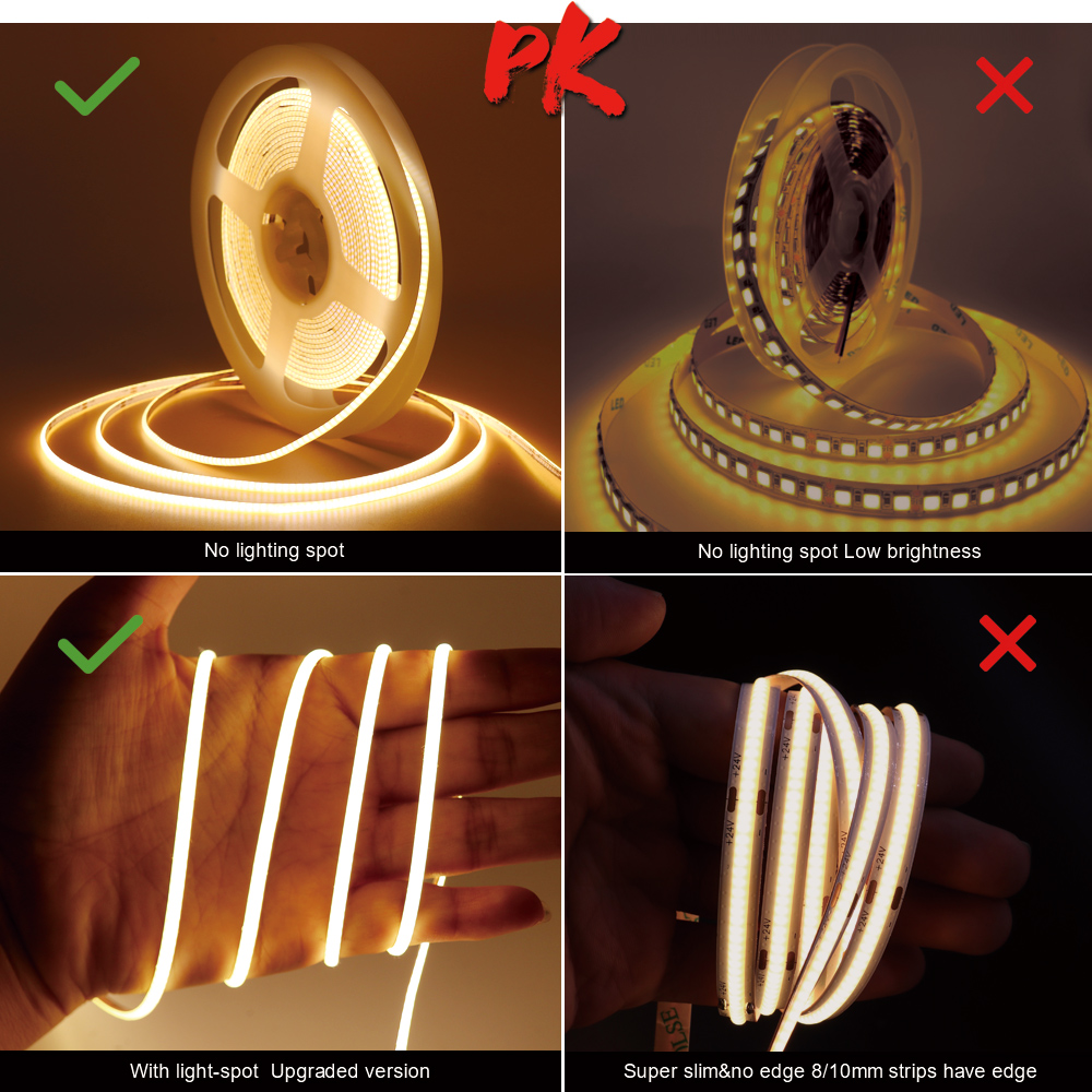 ไฟ LED แบบ COB ขนาด 2 มม. 2.7  - Lighting Mcqueen Bedroom Decor บทวิจารณ์และราคา