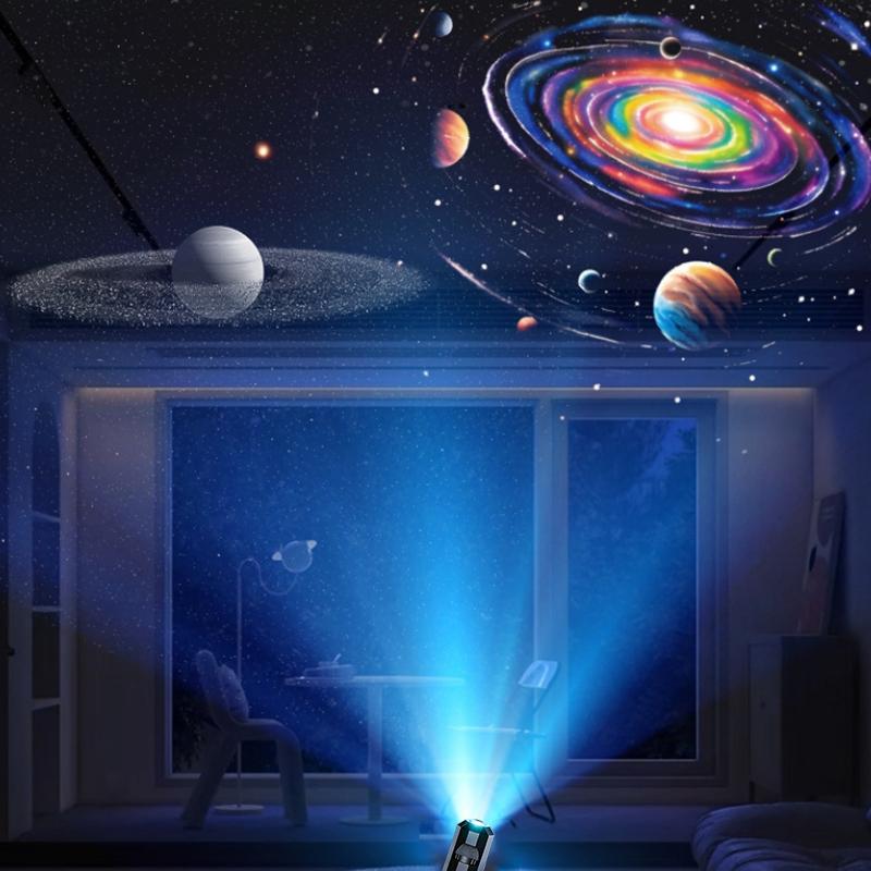 USB ไฟโปรเจคเตอร์ท้องฟ้าเต็มไป - Lighting Room Decor Photo บทวิจารณ์และราคา