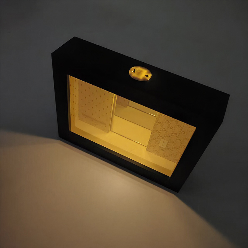 กรอบรูปกระจกอินฟินิตี้พร้อมไฟ  - Lighting Room Decor Photo บทวิจารณ์และราคา