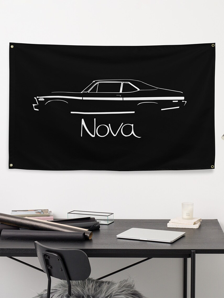 ธงแบนเนอร์ตกแต่งโรงรถ สำนักงาน - Nova Decor & Lighting Juletrelys บทวิจารณ์และราคา