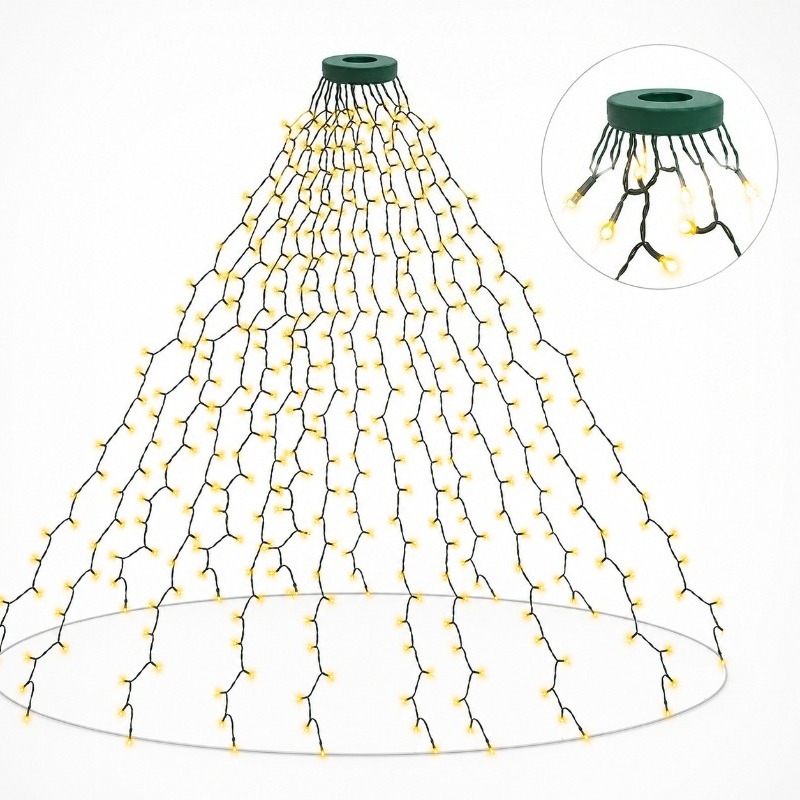 ไฟสาย LED USB กันน้ำ, 8 โหมดแส - Lighting Tree Decor บทวิจารณ์และราคา
