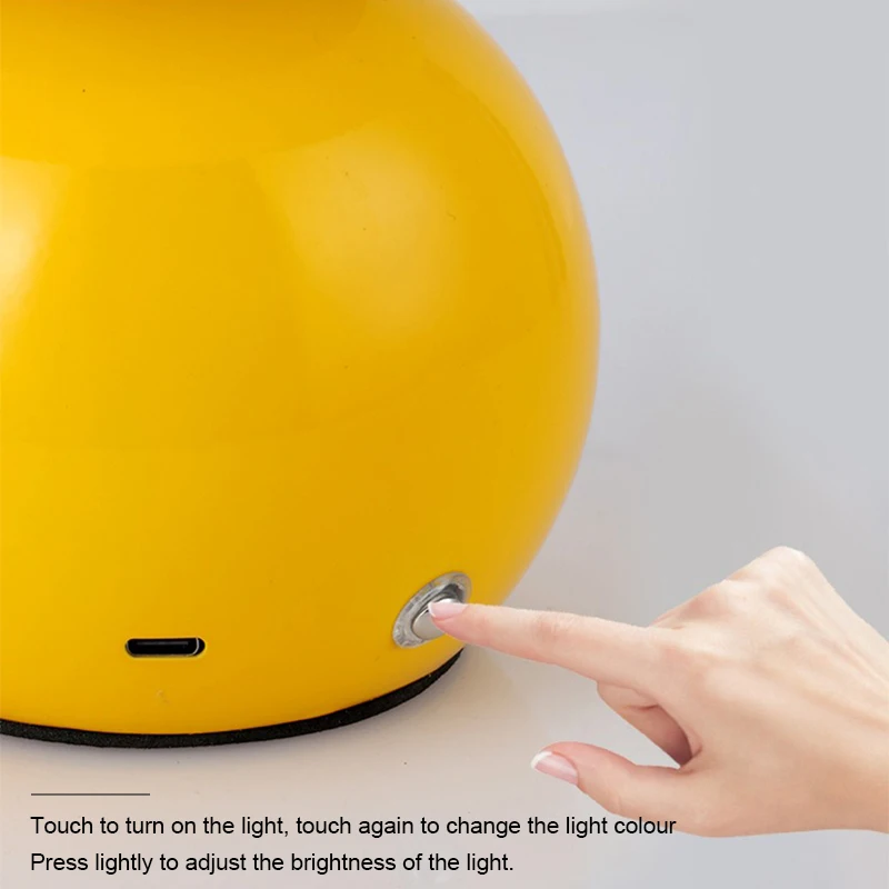 โคมไฟตั้งโต๊ะแบบชาร์จไฟได้สวิต - Mushroom Table Lamp บทวิจารณ์และราคา