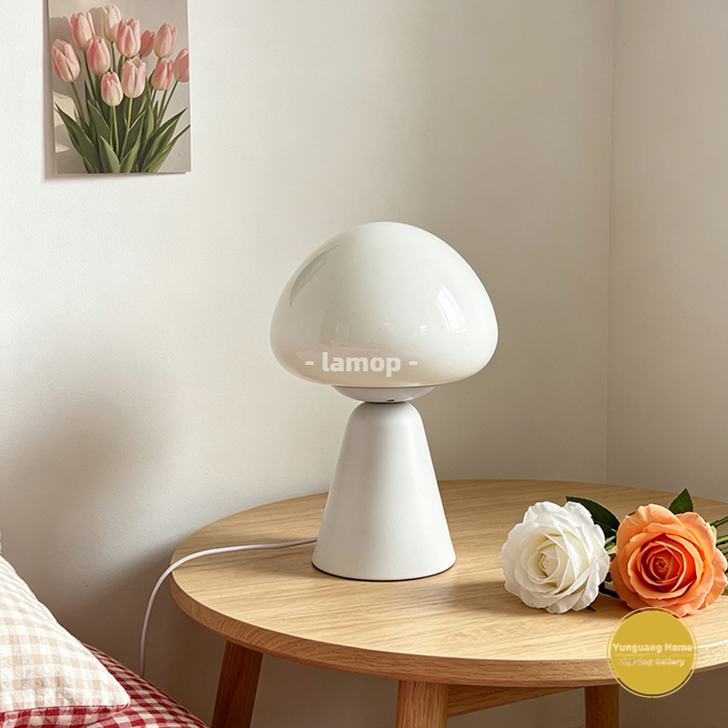 โคมไฟตั้งโต๊ะทรงโค้งรูปเห็ดจาก - Mushroom Table Lamp บทวิจารณ์และราคา