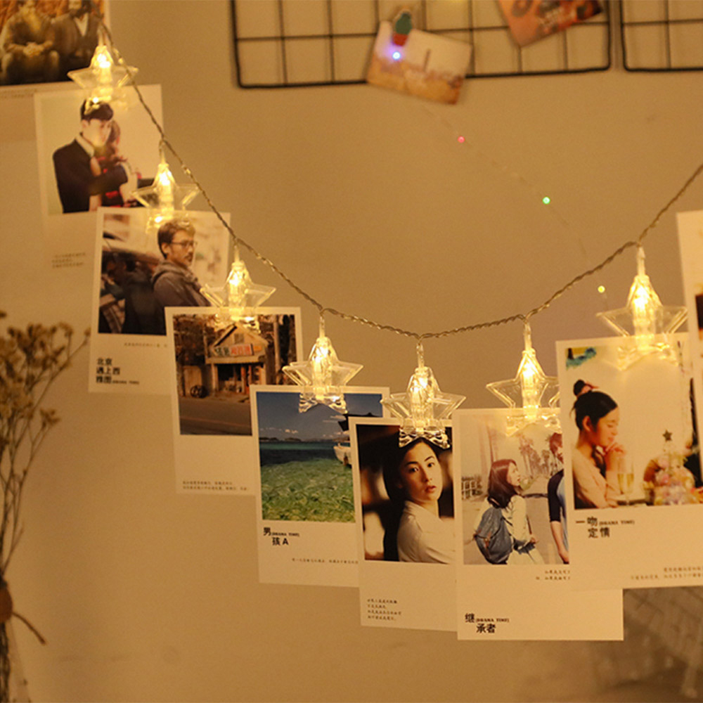 ไฟประดับรูปดาว LED 3M 10M แบบห - Lighting Room Decor Photo บทวิจารณ์และราคา