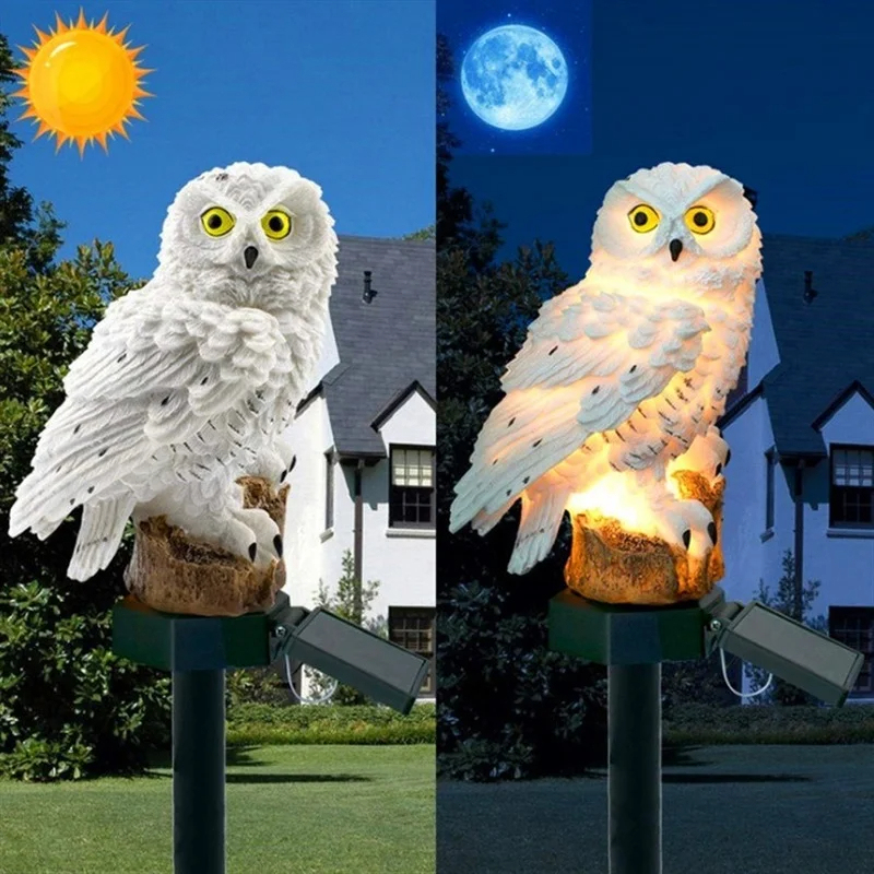 ไฟสวนรูปนกฮูกพลังงานแสงอาทิตย์ - Lighting Decor Ideas บทวิจารณ์และราคา