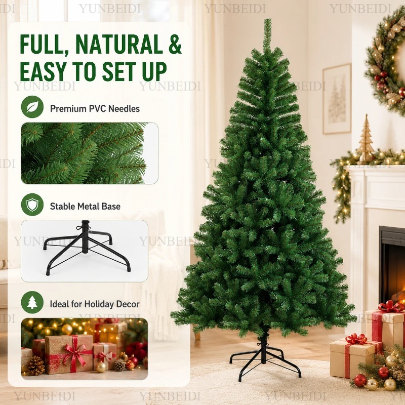 ต้นคริสต์มาสจำลอง PVC ขนาดใหญ่ - Home Decor Lighting Tree บทวิจารณ์และราคา