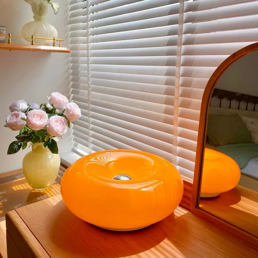 โคมไฟโดนัทสไตล์นอร์ดิก โคมไฟตั - Mushroom Table Lamp บทวิจารณ์และราคา