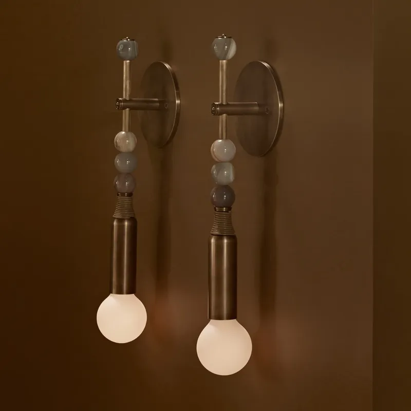 โคมไฟติดผนังสไตล์นอร์ดิกวินเทจ - Lighting Decor Bedroom บทวิจารณ์และราคา