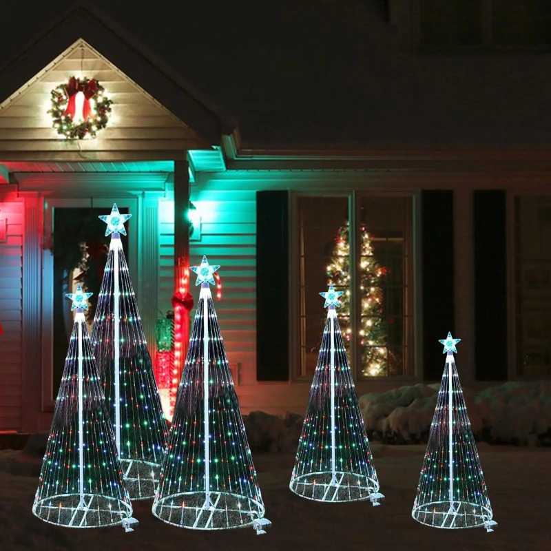 ไฟ LED คริสมาสต์ประดับหลอดไฟปร - Lighting Tree Decor บทวิจารณ์และราคา