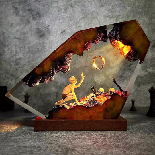 โคมไฟเรซิ่น ของตกแต่งห้องสุดพิ - Lighting World Decor บทวิจารณ์และราคา