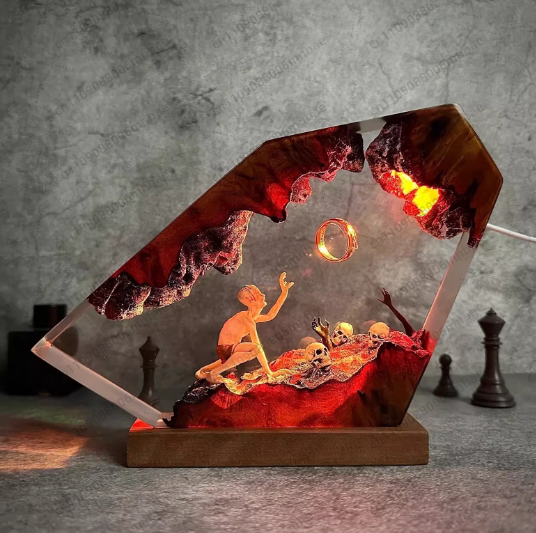 โคมไฟเรซิ่น ของตกแต่งห้องสุดพิ - Lighting World Decor บทวิจารณ์และราคา