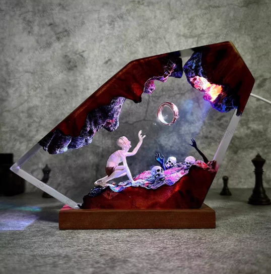 โคมไฟเรซิ่น ของตกแต่งห้องสุดพิ - Lighting World Decor บทวิจารณ์และราคา