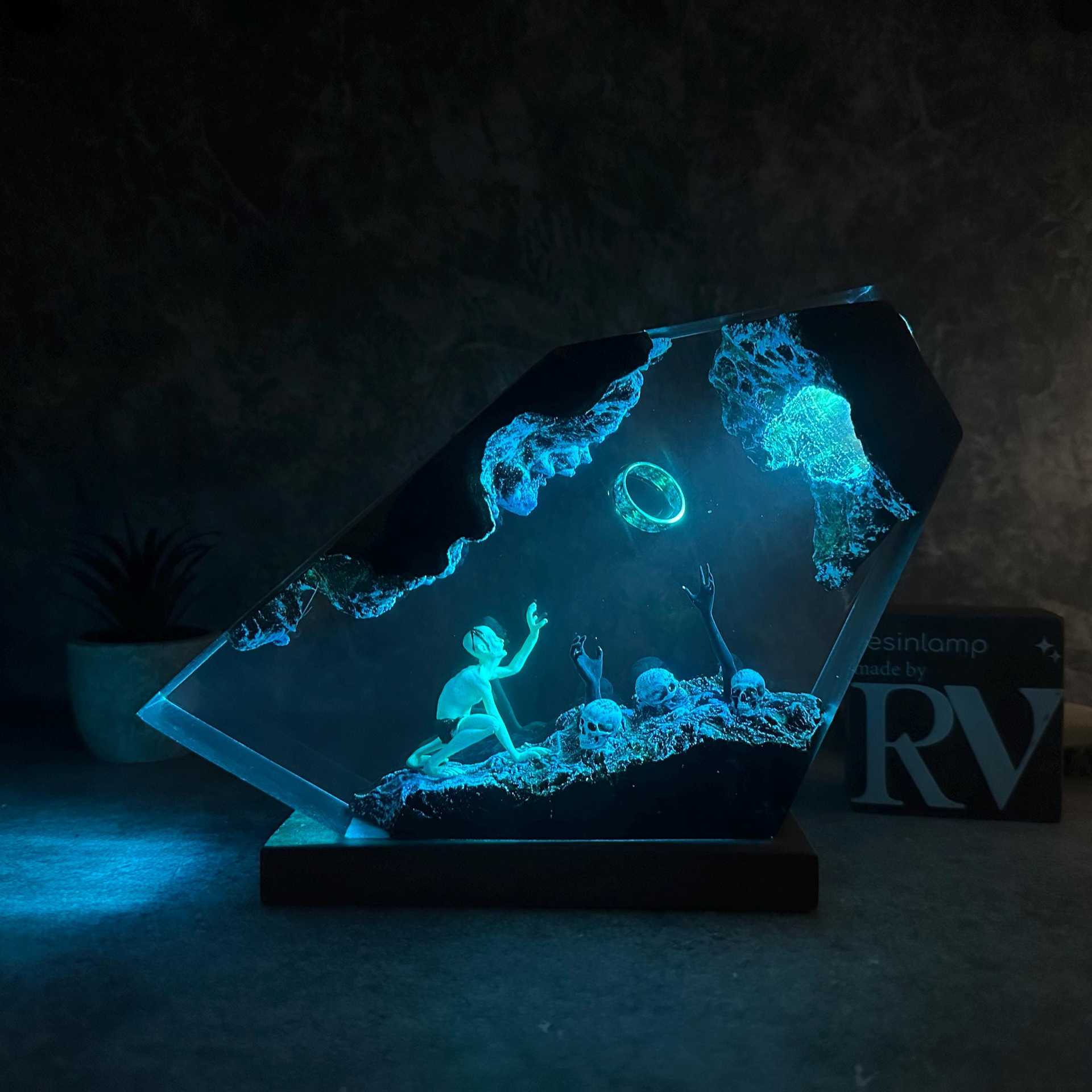 แหวนพลังกอลลัม ทำจากเรซิ่น แหว - Lighting World Decor บทวิจารณ์และราคา