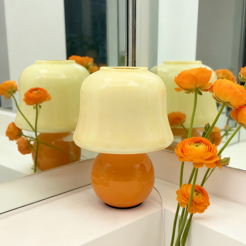 โคมไฟตั้งโต๊ะทรงเห็ดสไตล์มินิม - Mushroom Table Lamp บทวิจารณ์และราคา