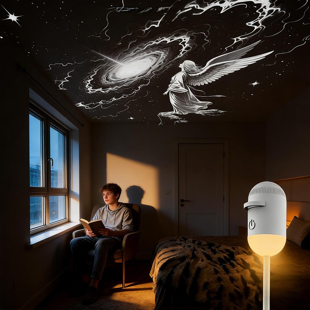 โคมไฟโปรเจคเตอร์ท้องฟ้ายามค่ำค - Lighting Mcqueen Bedroom Decor บทวิจารณ์และราคา
