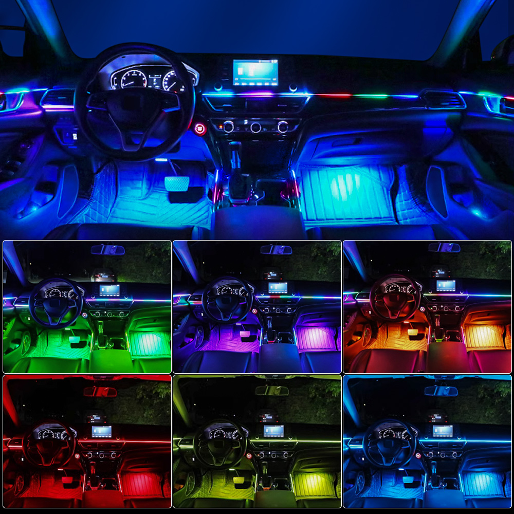 Universal LED รถ Ambient Light - Lighting Decor Ideas บทวิจารณ์และราคา