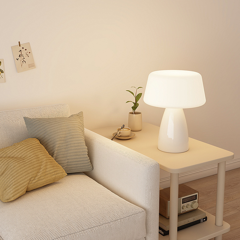 โคมไฟตั้งโต๊ะเซรามิกทรงเห็ดสไต - Mushroom Table Lamp บทวิจารณ์และราคา